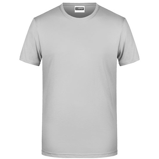 T-shirt męski klasyczny JN8008 - Soft Grey