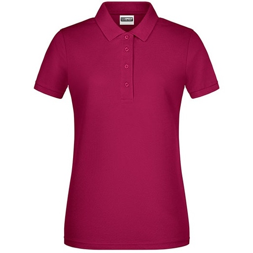 Koszulka Polo Damska Slim Pique JN8009 - Wine