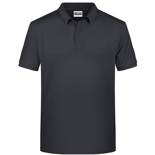 Męska melanżowa polo JN8010 - Graphite (Solid)