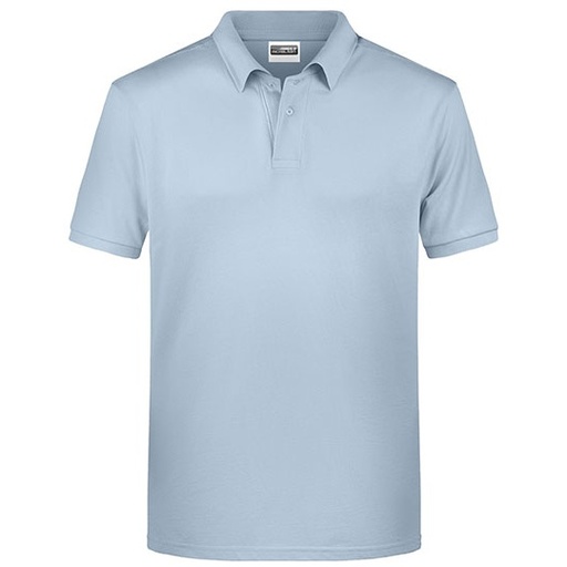 Koszulka Polo Męska Melanzowa JN8010 - Light Blue
