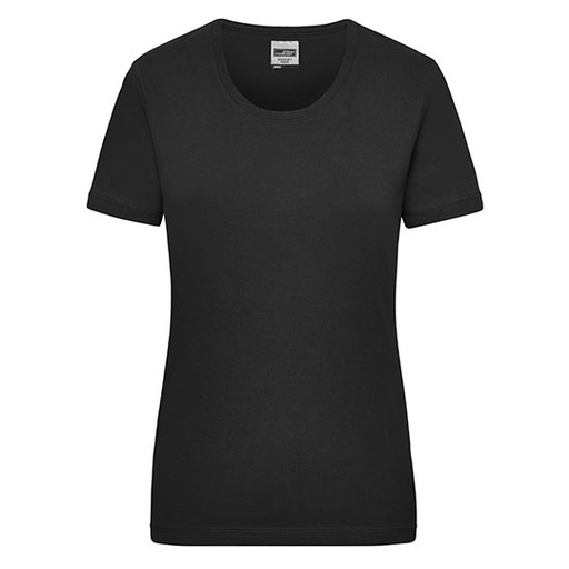 Damski T-shirt Slim JN802 - Black