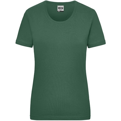 Damski T-shirt Slim JN802 - Dark Green