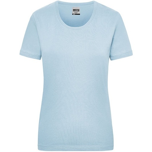 Damski T-shirt Slim JN802 - Light Blue