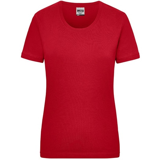 Damski T-shirt Slim JN802 - Red
