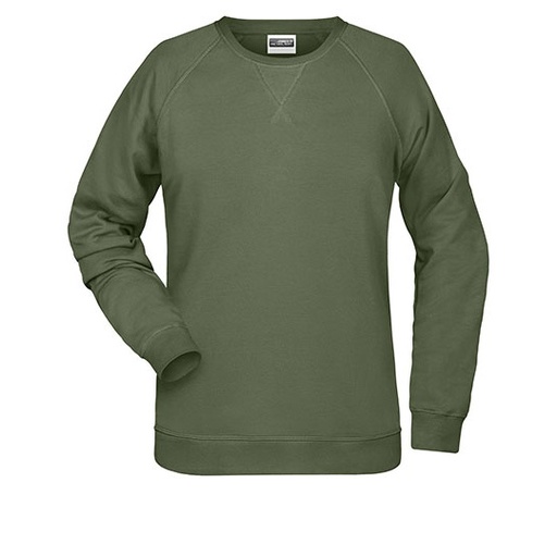 Bluza Damska Slim Bawełniana JN8021 - Olive