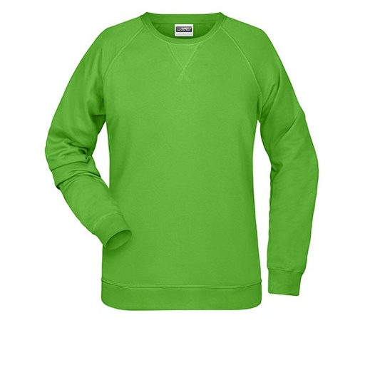 Bluza Damska Slim Bawelniana JN8021 - Lime Green