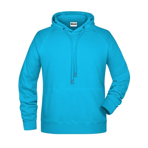 Bluza męska z kapturem JN8024 - Turquoise