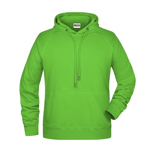 Bluza Meska Casualowa z Kapturem JN8024 - Lime Green