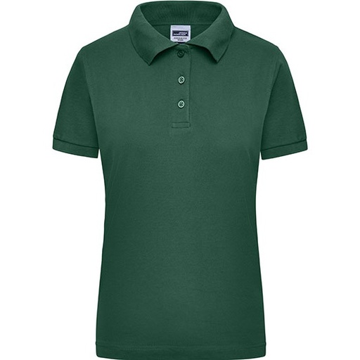 Koszulka Polo Damska Slim Fit JN803 - Dark Green
