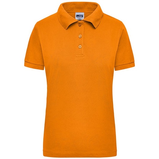 Damska koszulka polo slim JN803 - Orange
