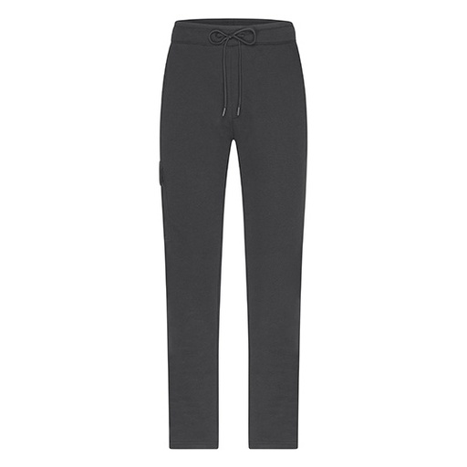 Męskie spodnie dresowe cargo JN8036 - Graphite