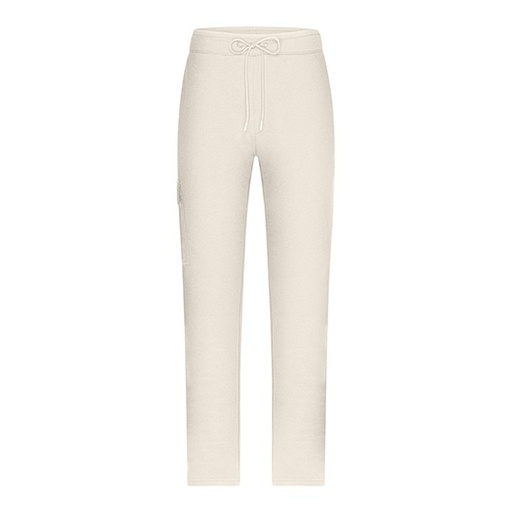 Meskie spodnie dresowe cargo JN8036 - Vanilla