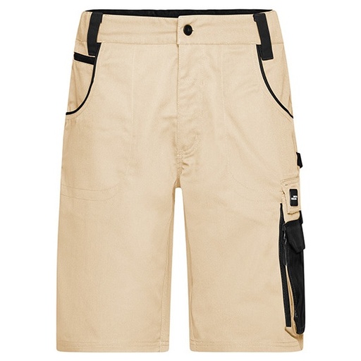 Szorty robocze JN835 - Stone & Black