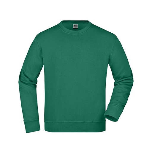 Bluza Klasyczna Bawełniana JN840 - Dark Green