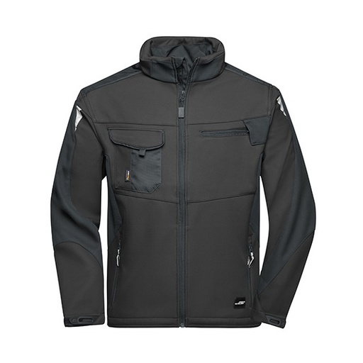 Kurtka Robocza Softshell Wiatroodporna JN844 - Black