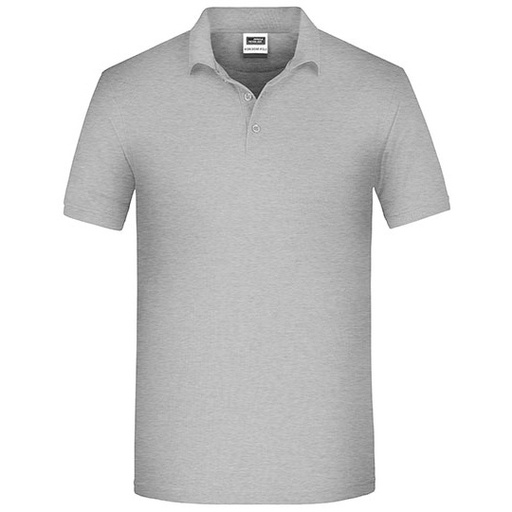 Polo Męskie Klasyczne JN874 - Grey Heather