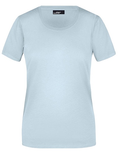 Damski t-shirt slim JN901 - Light Blue