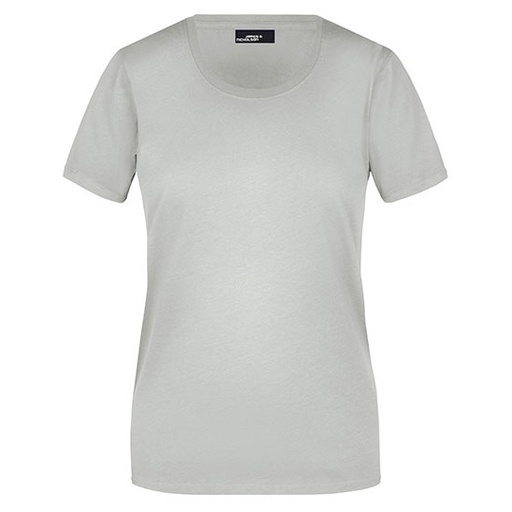 Damski t-shirt slim JN901 - Light Grey