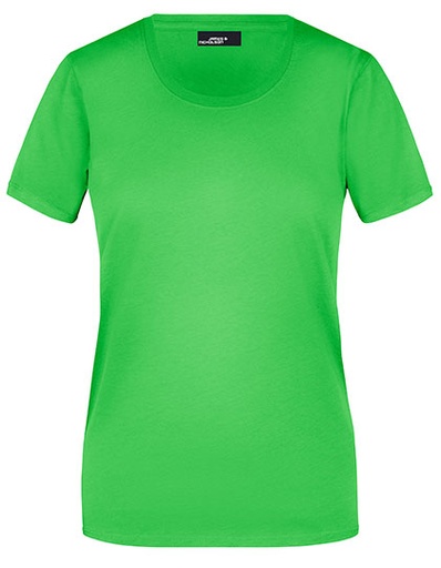 Damski t-shirt slim JN901 - Lime Green