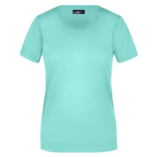 Damski t-shirt slim JN901 - Mint