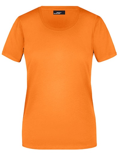 Damski T-shirt slim JN901 - Orange