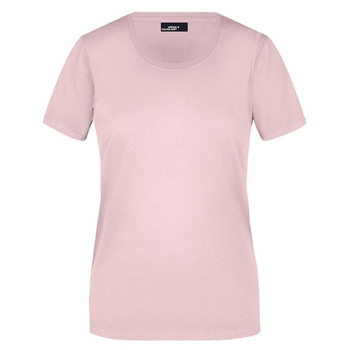 Damski t-shirt slim JN901 - Rose