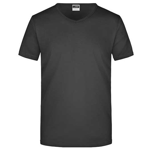 Koszulka męska slim JN912 - Black