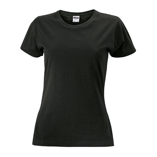 Damski t-shirt slim JN971 - Black
