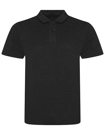 Polo Tri-Blend - Heather Black