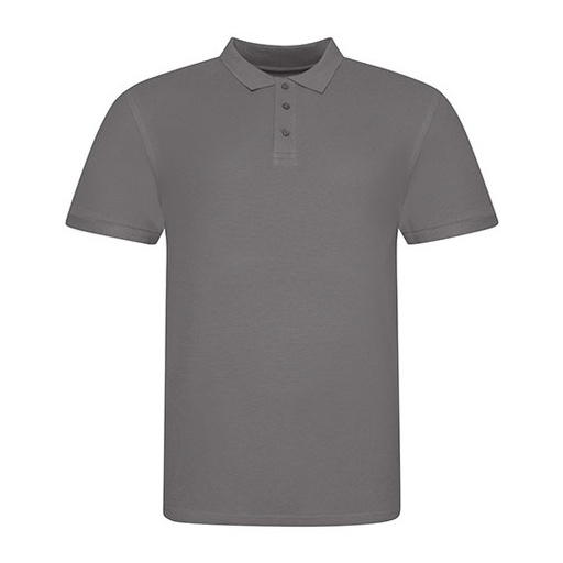 Polo slim z krótkim rękawem JP100 - Charcoal
