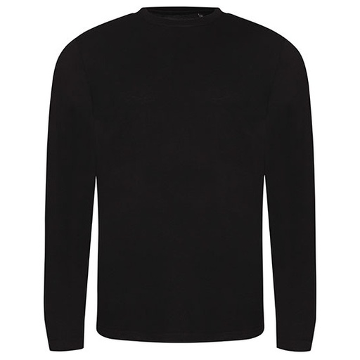 Koszulka długi rękaw tri-blend JT002 - Solid Black