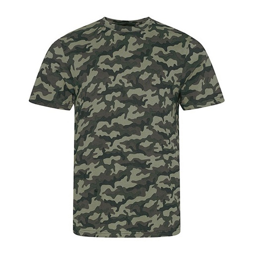 T-shirt Klasyczny Wzor Moro JT034 - Green Camo