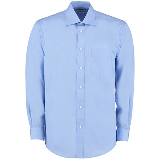 Koszula Męska Klasyczna Popelinowa Latwa w Pielegnacji K104 - Light Blue