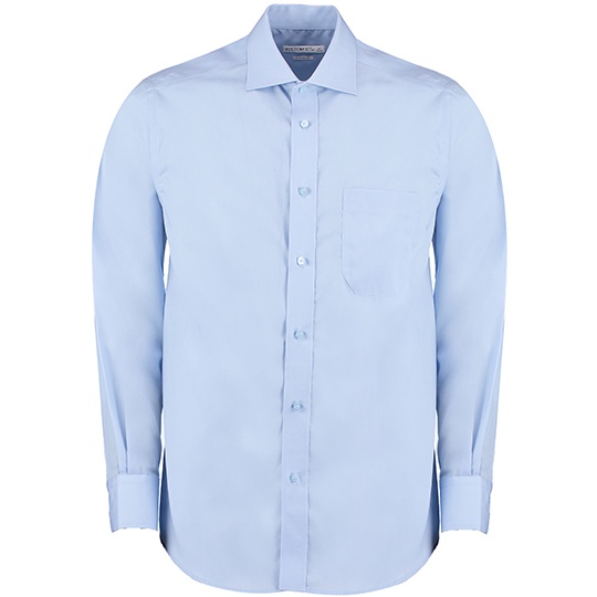Męska koszula klasyczna Non-Iron z długim rękawem - Light Blue