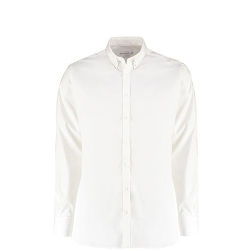 Męska koszula oxford slim fit K182 - White