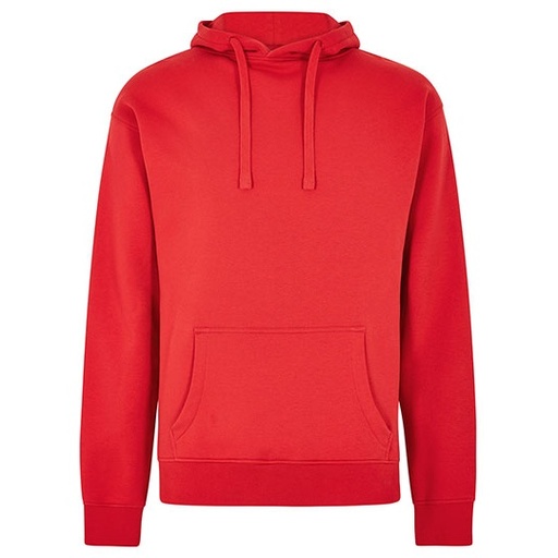 Bluza z Kapturem Klasyczna Czesany Jersey K333 - Red