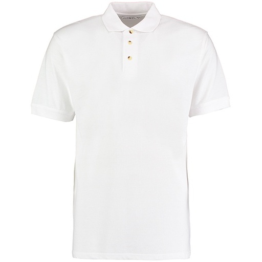 Koszulka Polo Meska Klasyczna Pika K400 - White