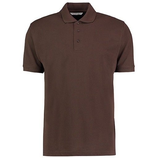 Koszulka Polo Meska Klasyczna Pika K403 - Chocolate