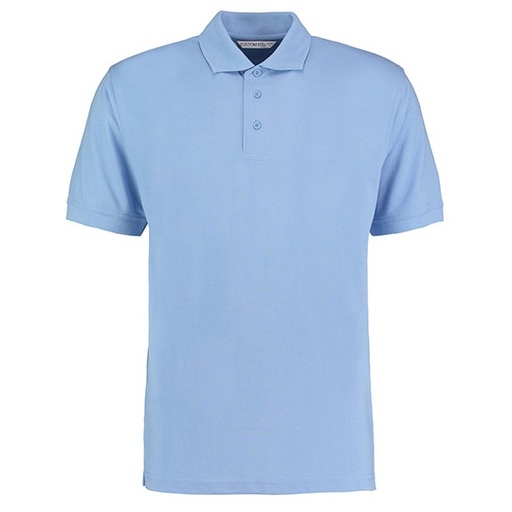 Koszulka Polo Classic Fit K403 - Light Heather Blue
