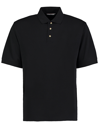 Polo Chunky® Superwash® 60° o klasycznym kroju  -  Black