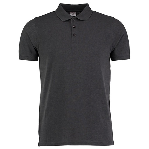 Koszulka polo Slim Fit K408 - Graphite (Solid)