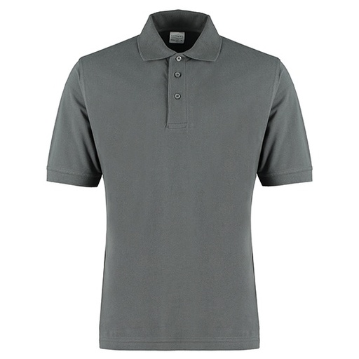 Koszulka Polo Męska Bawełniana K460 - Dark Grey