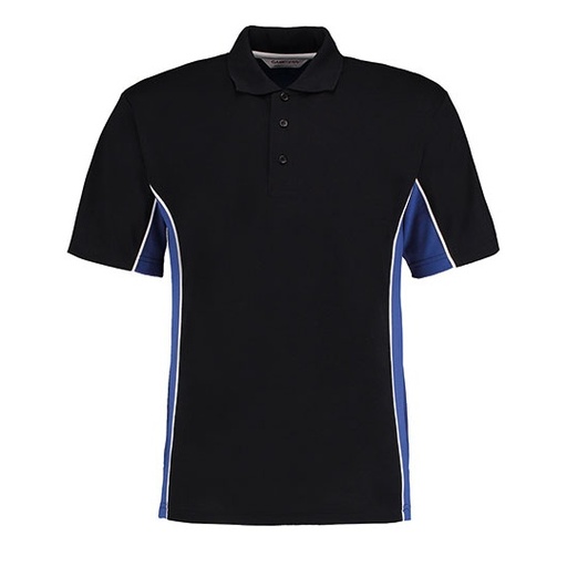 Koszulka Polo Klasyczna K475 - Black & Royal