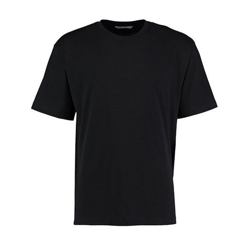 T-shirt męski luźny K500 - Black