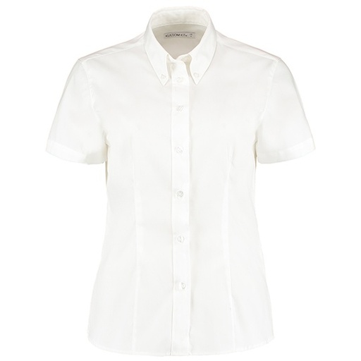 Koszula Damska Nowoczesna Oxford Latwe Prasowanie K701 - White