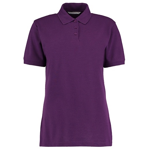 Damskie klasyczne polo K703 - Dark Purple
