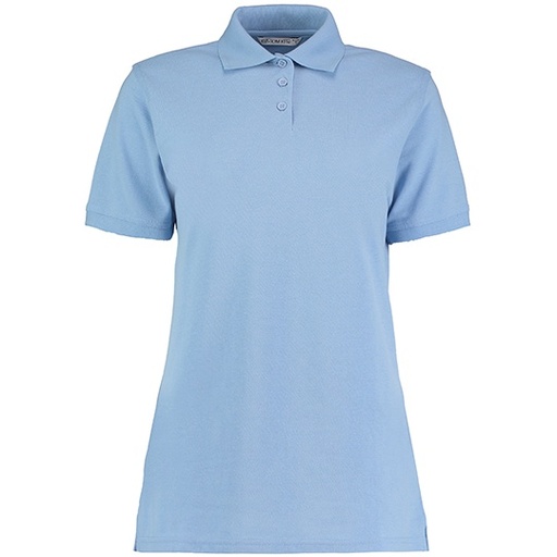 Damskie klasyczne polo K703 - Light Blue
