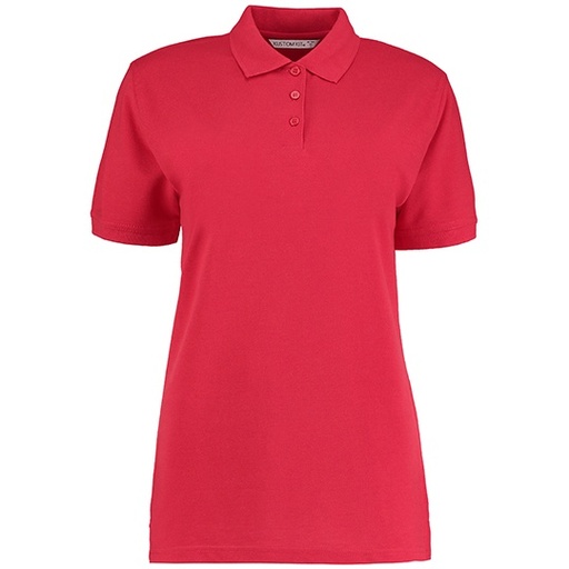 Damskie klasyczne polo K703 - Red