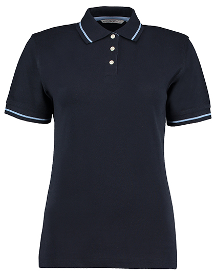 Damskie polo St. Mellion o klasycznym kroju  - Navy & Light Blue