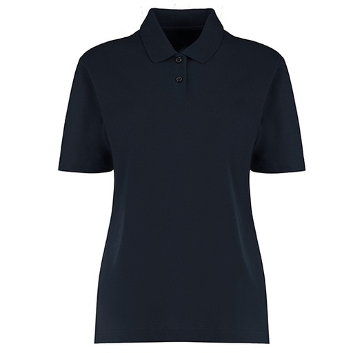 Damska koszulka polo klasyczna K722 - Navy